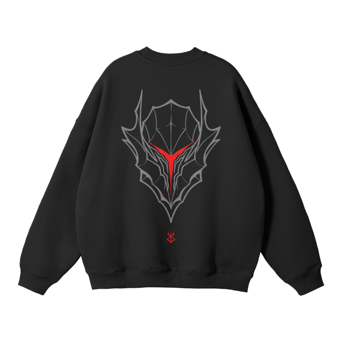 Berserk - Armor Streetwear Sweatshirt Black,MOQ1,Delivery days 5