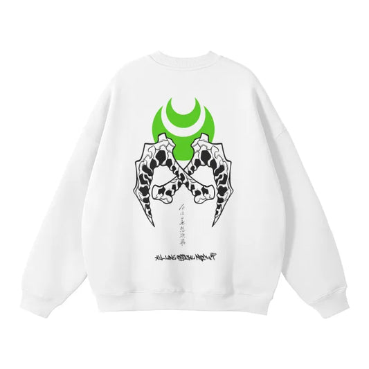 Demon Slayer - Gyutaro Streetwear Sweatshirt White