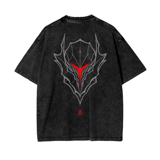 Berserk - Armor Streetwear Shirt Black Washed,MOQ1,Delivery days 5
