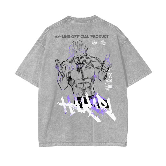 Jujutsu Kaisen - Hakari Stoned Washed Shirt - AY Line