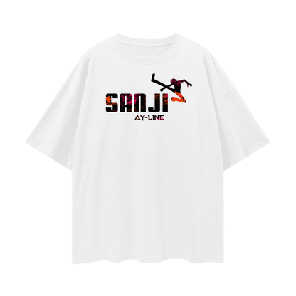 One Piece - Sanji Shirt - AY Line Lucent White / S
