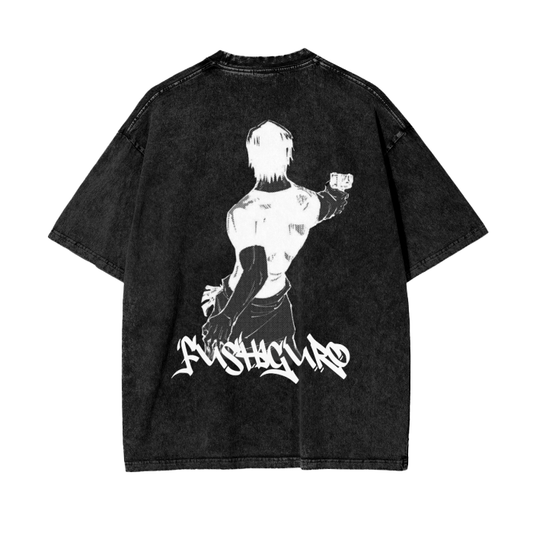 JUJUTSU KAISEN - Toji Killer Streetwear Shirt Black Washed,MOQ1,Delivery days 5