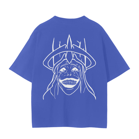 Solo Leveling - God Statue Streetwear Shirt Blue,MOQ1,Delivery days 5