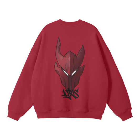 Solo Leveling - Igris Graffiti Streetwear Sweatshirt Red,MOQ1,Delivery days 5