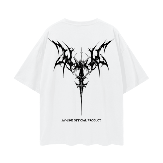 Berserk - Metal Wings Streetwear Shirt White,MOQ1,Delivery days 5