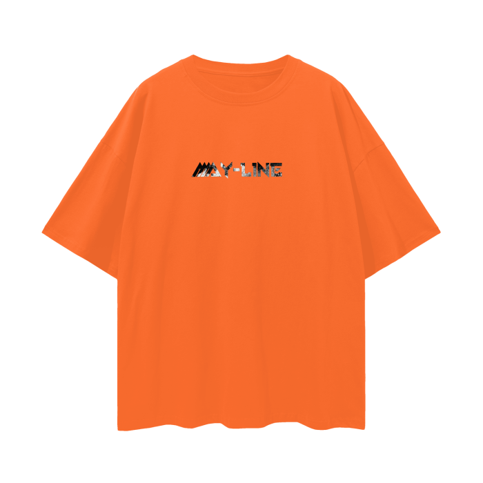 Cyberpunk - David Oversized Shirt Orange - AY Line