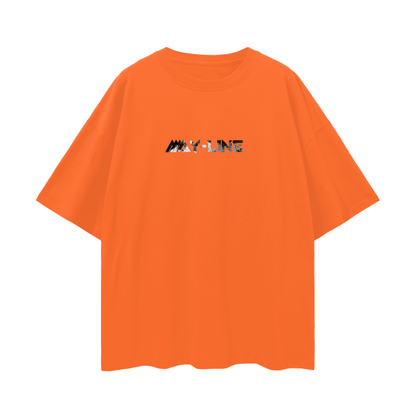 Cyberpunk - David Oversized Shirt Orange - AY Line Orange / S