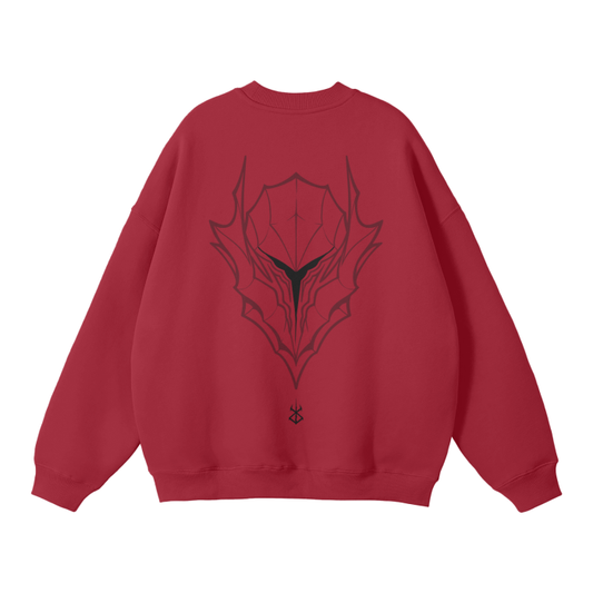 Berserk - Armor Streetwear Sweatshirt Red,MOQ1,Delivery days 5