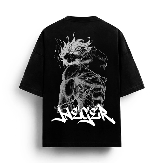 Attack on Titan - Eren Jaeger Streetwear Shirt Black