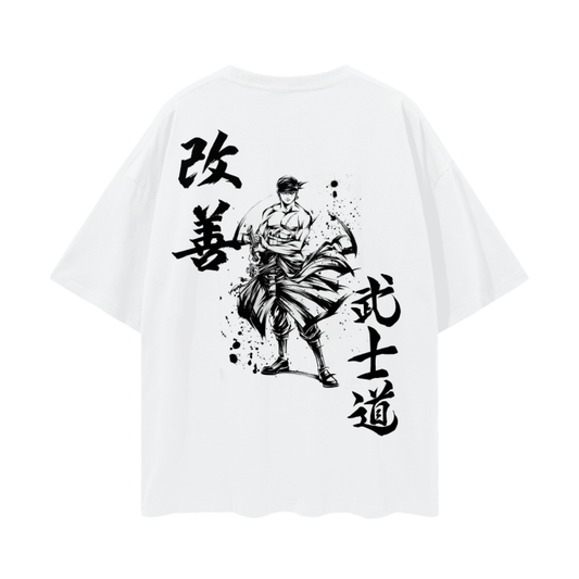 One Piece - Zoro Streetwear Shirt White,MOQ1,Delivery days 5