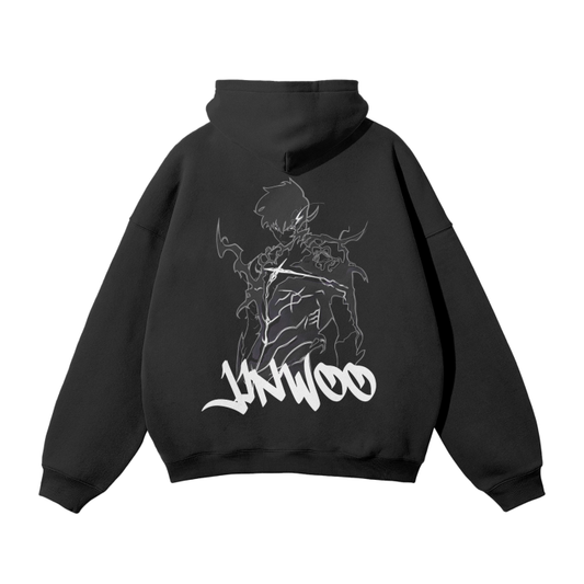 Solo Leveling - Sung Jin Woo Streetwear Hoodie Black,MOQ1,Delivery days 5