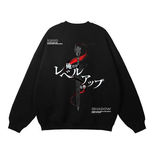 Solo Leveling - Igris Streetwear Sweatshirt Black