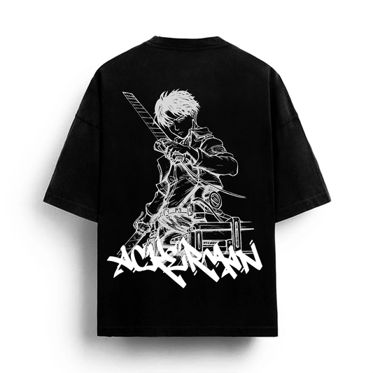 Attack on Titan - Levi Ackerman Streetwear Shirt Black