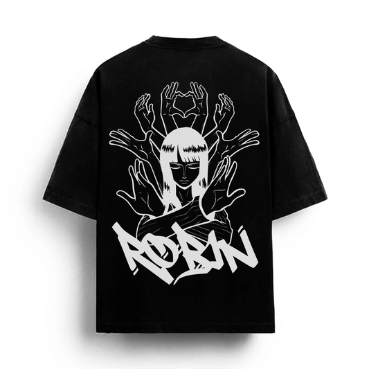 One Piece - Robin Streetwear Shirt Black