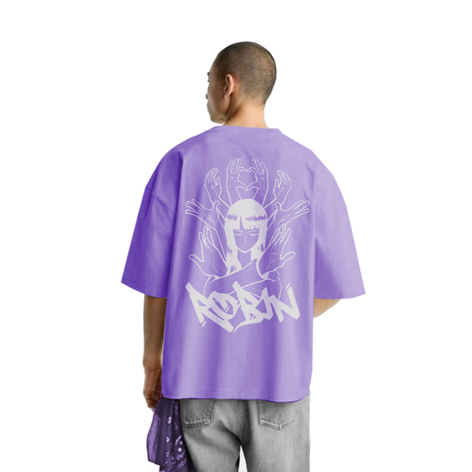 One Piece - Robin Streetwear Shirt Purple