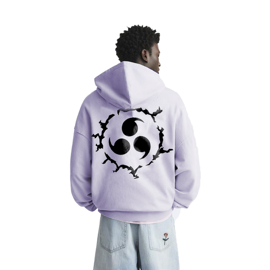 Naruto - Sasuke Streetwear Hoodie Purple